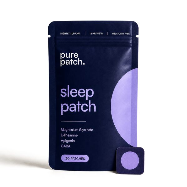 Pure Patch Sleep Patch 30-patch supply with one pouch and one wearable patch