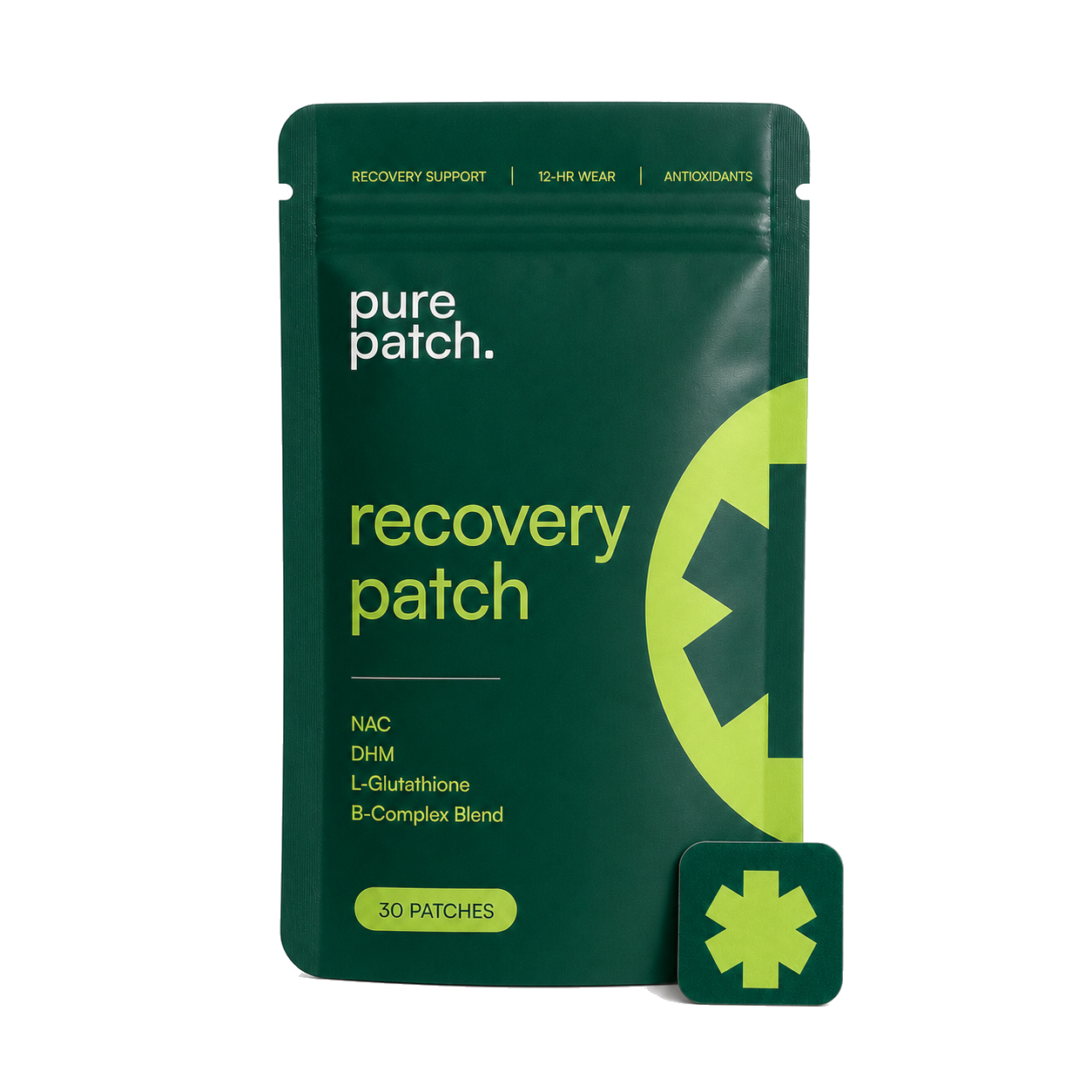 Pure Patch Recovery Patch pouch with matching Recovery Patch.