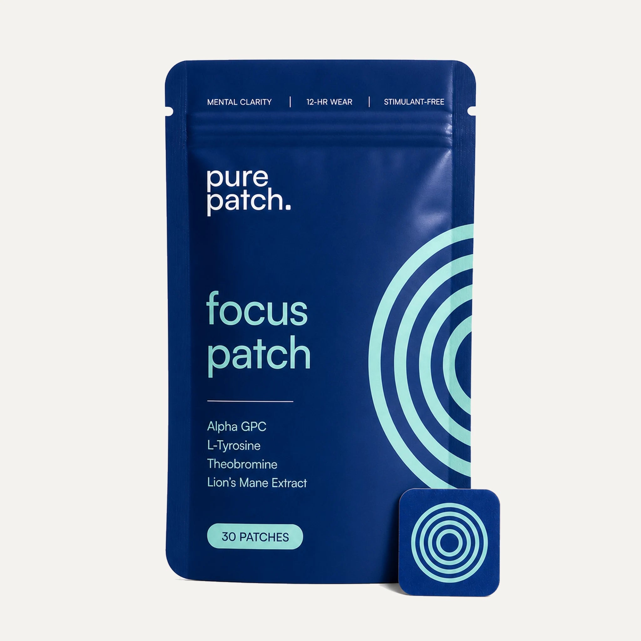 Pure Patch Focus Patch 30-patch pouch and wearable Focus Patch.
